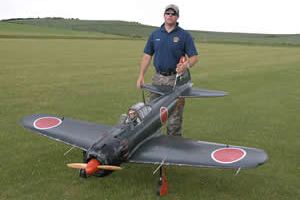 Mitsubishi Zero A6M5-52 by Gregg Veasey