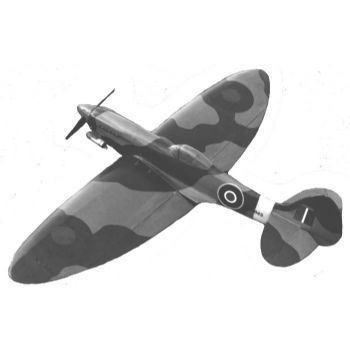 Supermarine Spitfire Mk XII Parts Set by Noel Stephenson