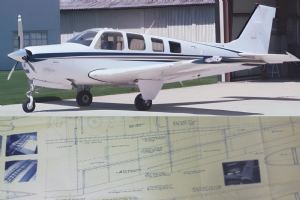 A-36 Beech Bonanza plan set