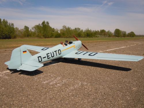 Bucker Bu 180 Student - 1/4 scale Parts Set