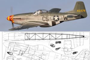 P-51 Mustang Plan - Ziroli