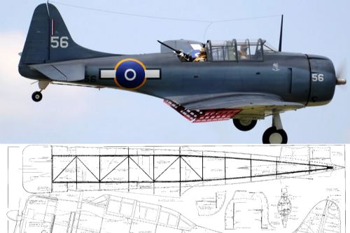 SBD Dauntless Plan - Ziroli