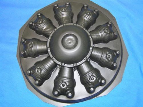 Dummy radial engine - vac-formed