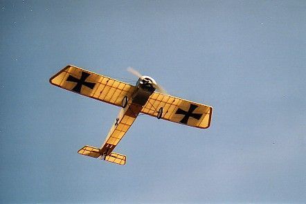 Fokker E-111 Eindekker - Parts set and plan