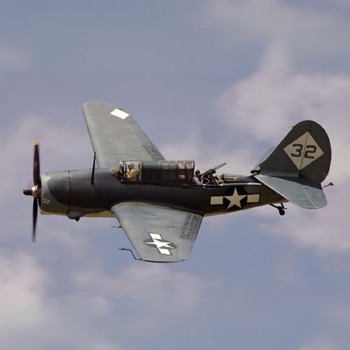 Bates Curtiss SB2C Hell Diver 80"