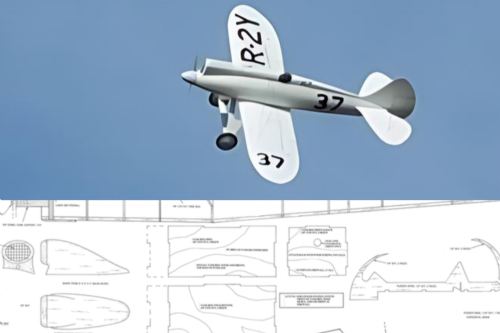 Howard Pete 30's racer Plan set - Dave Andersen