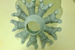 Dummy Engine for 1/4 scale Jungmeister