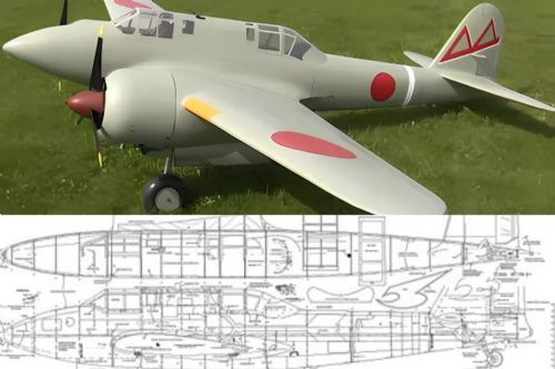 Kawasaki Ki-45 Toryu Plan set - David Andersen