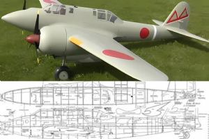 Kawasaki Ki-45 Toryu Plan set - David Andersen