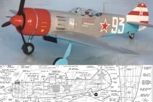 LAVOCHKIN LA-7 Russian WW2 Plan - Don Smith