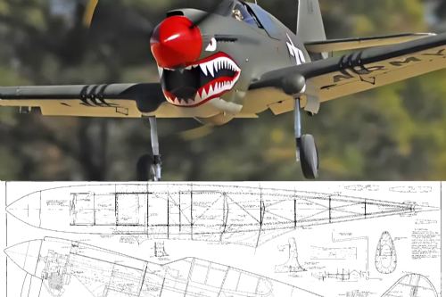 P-40 Warhawk by Ziroli Plan set
