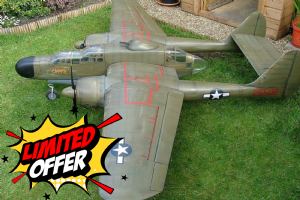 P-61 Black Widow - Parts Set by Ziroli