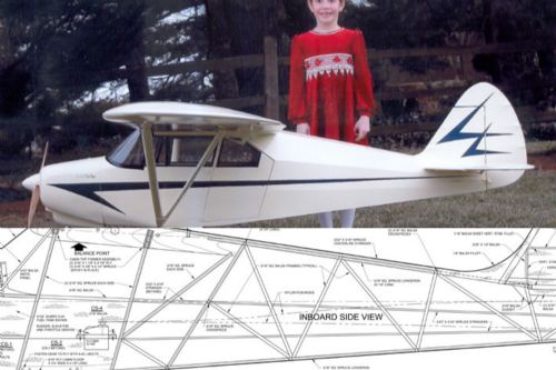 Piper Tri-Pacer plan by Hostetler