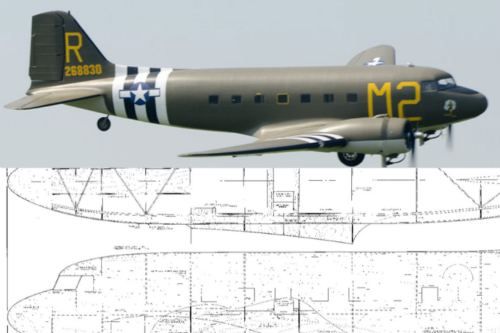 Douglas C-47/DC-3 Plan - Ziroli
