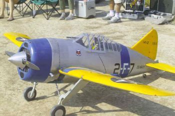 Bates Brewster F2A Buffalo 1/4 scale