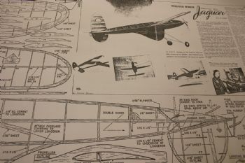 Evan's Jaguar Wakefield Winner Parts Set