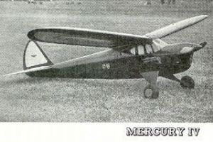 Browse Mercury by Mick Smith - Parts Set for Aeromodeller plan
