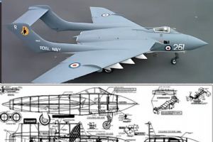 Browse Plan set for DH-110 Sea Vixen by Sterner