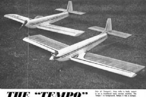 Browse Tempo - Retro RC Aerobatic - parts set and plan