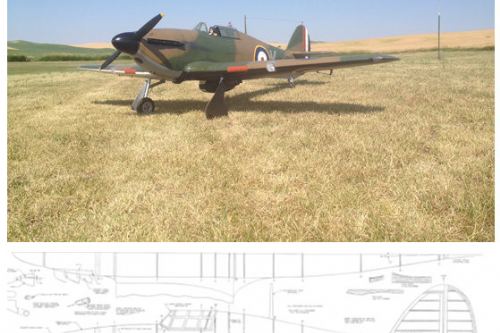 Hawker Hurricane Plans - Vailly