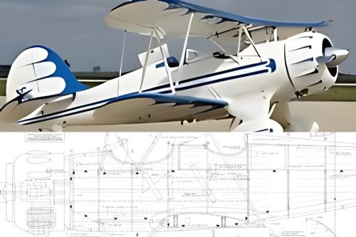 Waco YMF-5 Plans Hostetler