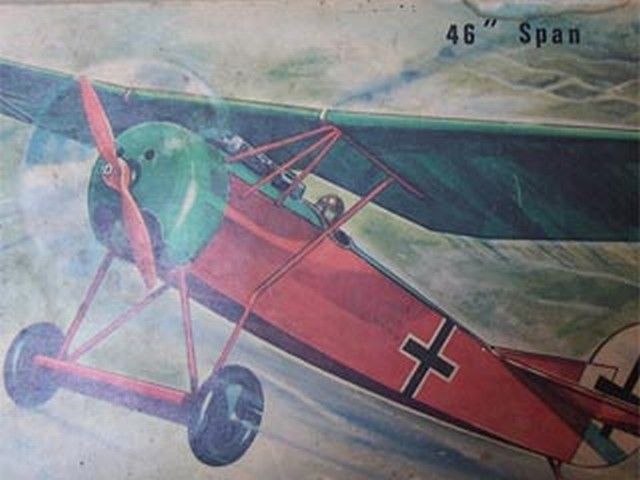 Veron Fokker DVIII - 46 inch Parts set