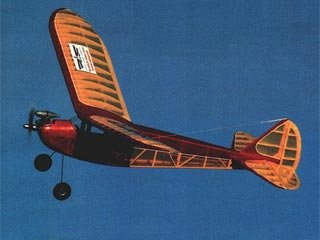 Flybaby by Pete Bowers - Modified for RC Assist - Parts set & Plan