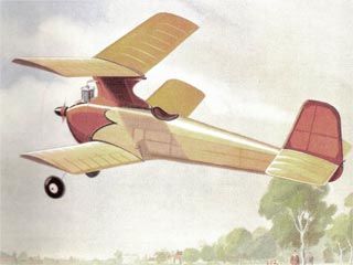 Sporty Biplane Parts Set - Aeromodeller