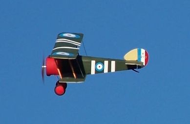 Sopwith Camel - Electric Parts Set and plans