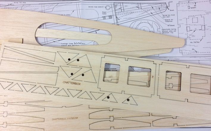 Chatterbox Parts Set and Plan