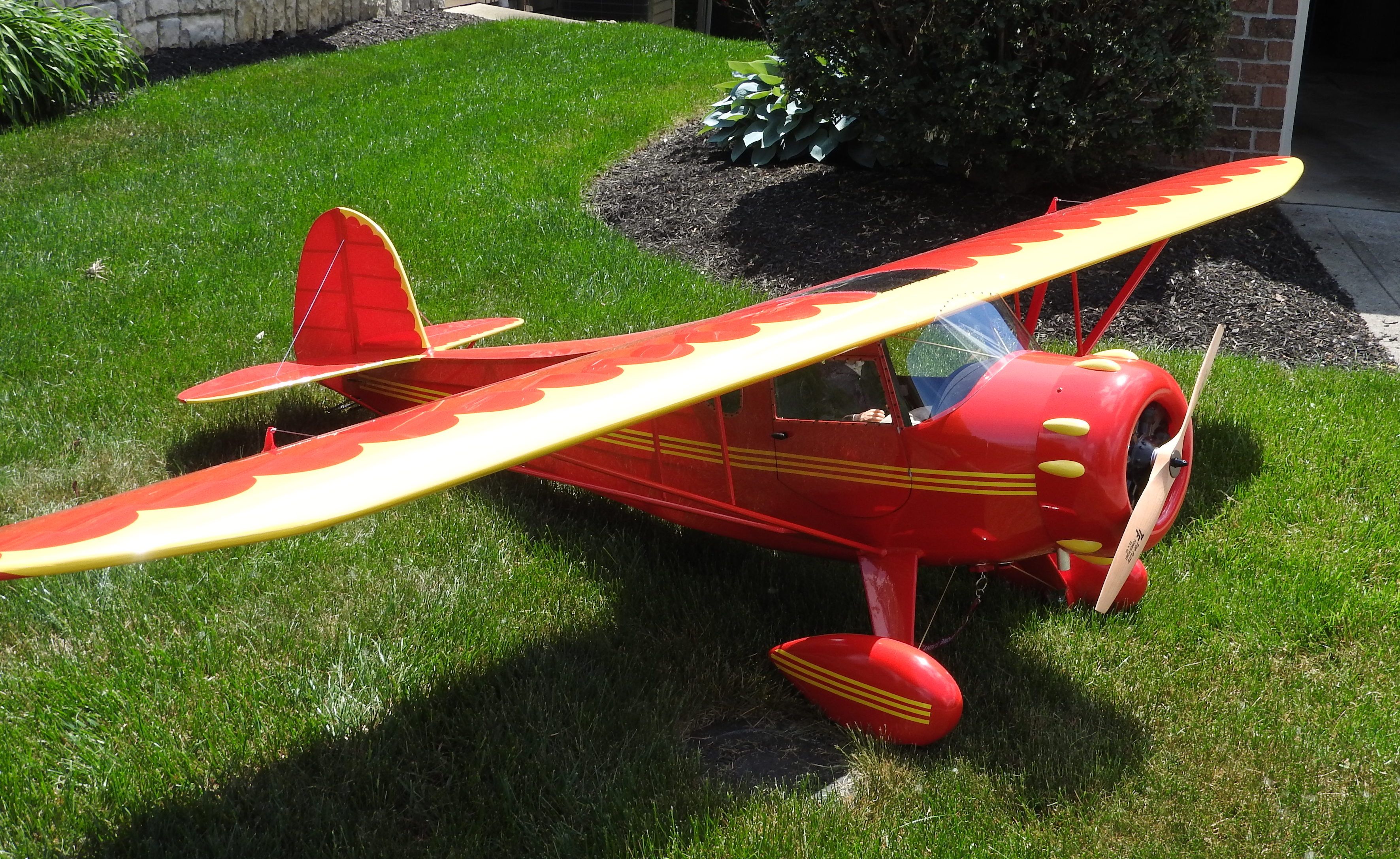 Monocoupe 90 Standard & Clipwing at 1/3 scale (two in one set)