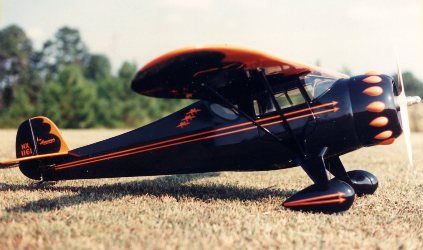 Monocoupe 110 Special (Clipwing) at 1/4 scale - - Parts Set