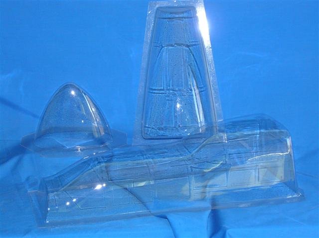 P-61 Canopy & glazing set - Ziroli