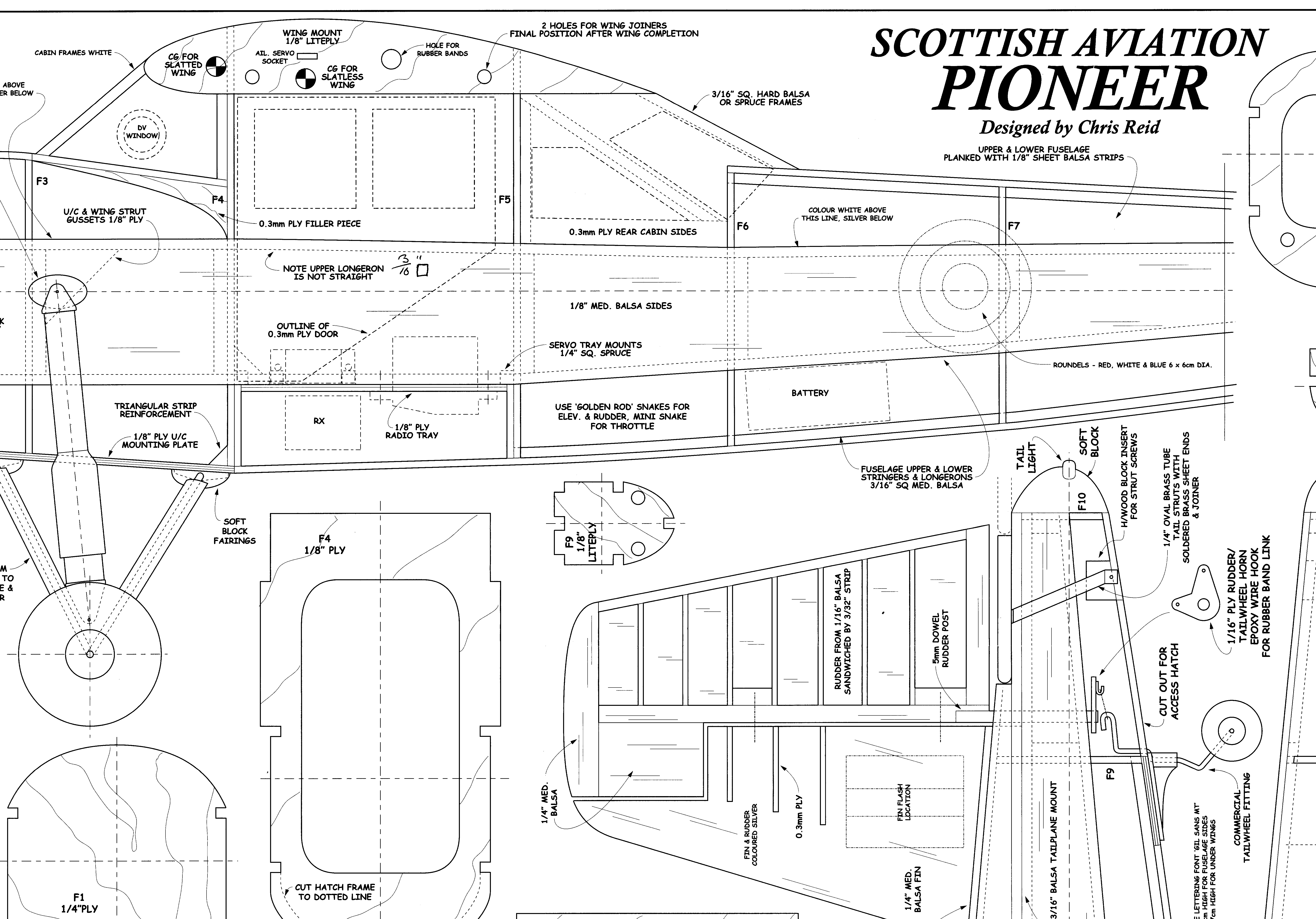 Scottish Aviation Pioneer - RCME Plan March 2007
