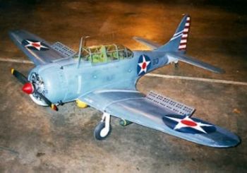 SBD Dauntless 85inch Parts Set by Jerry Bates