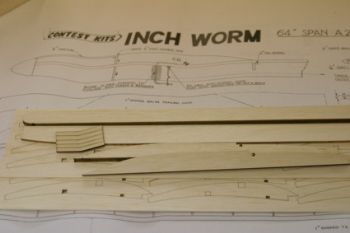 Inchworm Glider Parts Set - Contest Kits