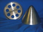 Pair of spinners for Ziroli P-38 Lightning