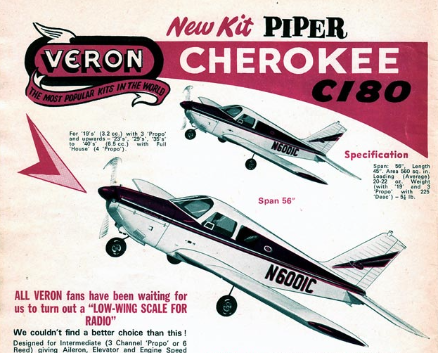 Veron Cherokee C180 Parts Set