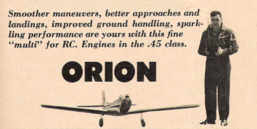 Orion Classic Aerobatic 69" by Ed Kazmirski